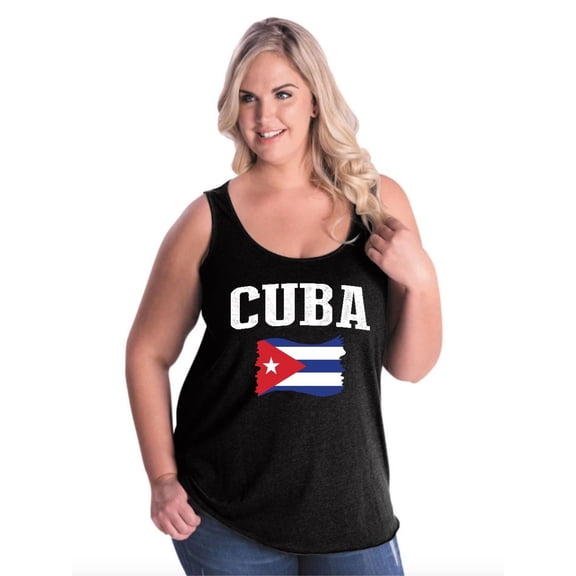 NIB - Women's Plus Size Tank Top - Cuba