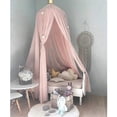 thumbnail image 3 of Bed Canopy For Girls - Princess Bed Canopy Mosquito Net Nursery Play Room Decor Dome Premium Yarn, 3 of 5