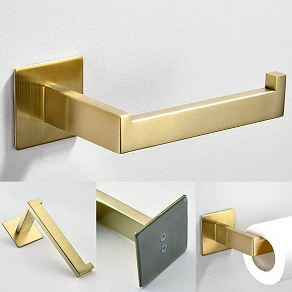 Viflosae Modern Toilet Paper Without Drilling Self-Adhesive Toilet Roll