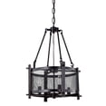 thumbnail image 2 of Edvivi Lighting Oil Rubbed Bronze 4-Light Metal Mesh Shade Chandelier - Oil Rubbed Bronze, 2 of 5
