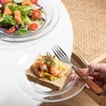 thumbnail image 4 of BotaniNest Elegant Glass Fruit Plate For Fresh Fruit Servings Clear Dessert Platter For Everyday Use Modern Tableware For Stylish Dining, 4 of 5