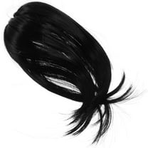 Raindrops Hair Volume Topper for Thinning Hair Women Black Chemical Fiber Hairpiece Adds Fullness and Confidence