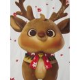 thumbnail image 5 of AIGUR Christmas Family Pajamas Matching Set Long Sleeve Elk Print Tops and Plaid Pants Sleepwear, 5 of 8