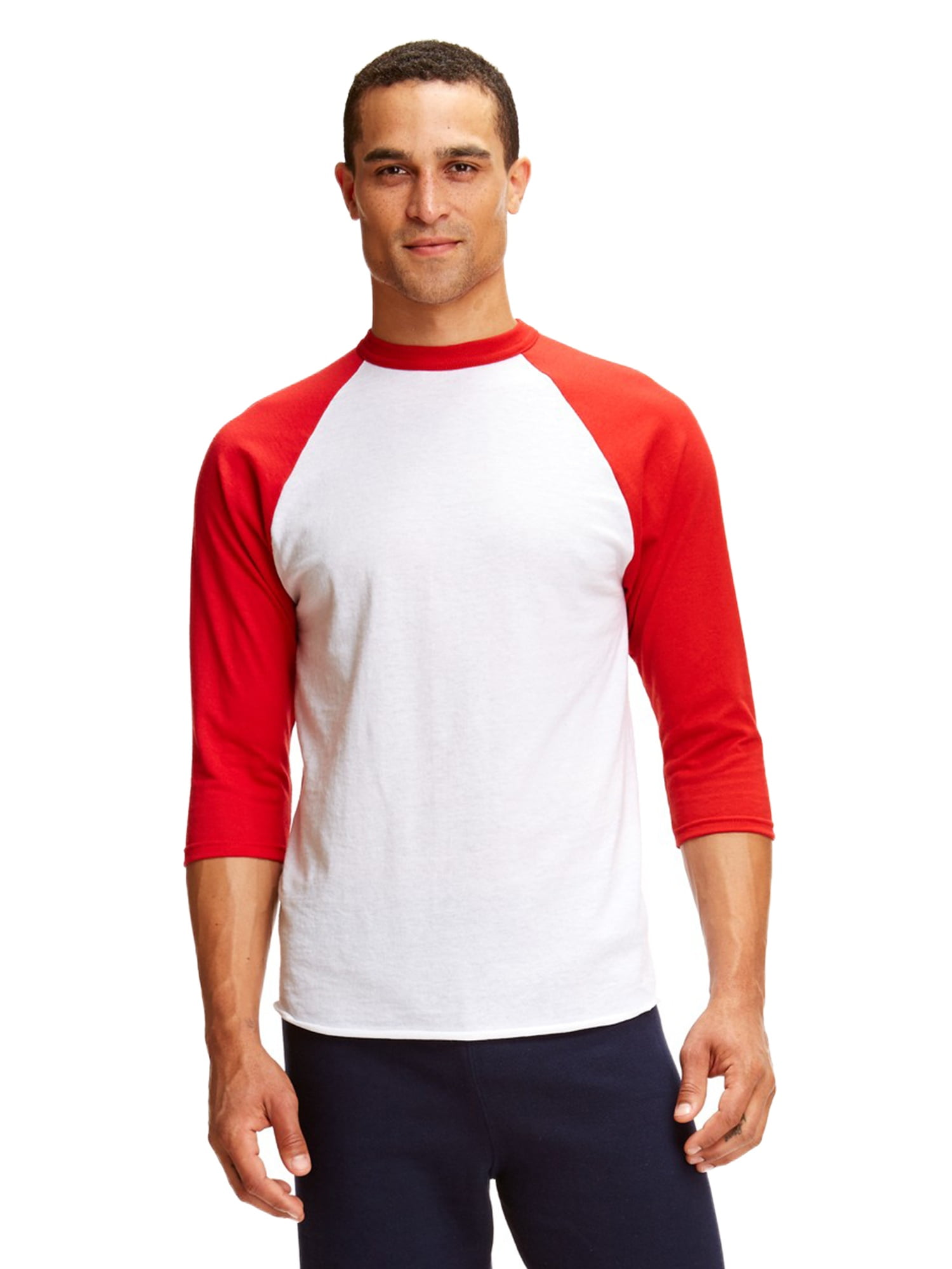 Soffe Soffe Men's 3/4 Sleeve Baseball Jersey