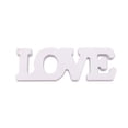 thumbnail image 1 of Shisuyan Block Letters For Decor Desktop Adornment Wooden Texture Letters White 1 Piece, 1 of 8