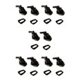 thumbnail image 1 of Justharion 1 Pair Windscreen Washer Jet Nozzle Spray 55079049AA For Grand Cherokee Style A 5Set, 1 of 6