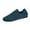 Blue 2, variant on Wensltd Women's Flat Shoes Wide With Shallow Mouth Shoes Low-Top Slip-On Mesh Breathable Work Shoes