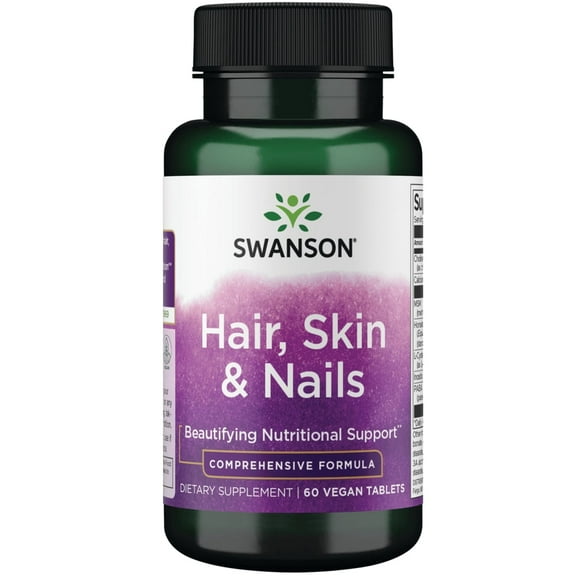 Swanson Hair, Skin and Nails 60 Tablets