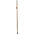 thumbnail image 4 of Brazos Twisted Backpacker Brown Oak Wood Walking Stick 58 Inch Height, 4 of 5