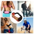 thumbnail image 4 of Unique Bargains 1 Pc Reflective with Zipper Running Waist Pack for Hiking Gym EVA Red, 4 of 4