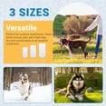 thumbnail image 6 of 40 Pieces Waterproof Disposable Dog Booties Protector, Small Dog Feet Covers with Adjustable Self-Adhesive Bandage, Disposable Dog Shoes Boots for Indoor and Outdoor Use Paw Protection (S), 6 of 7