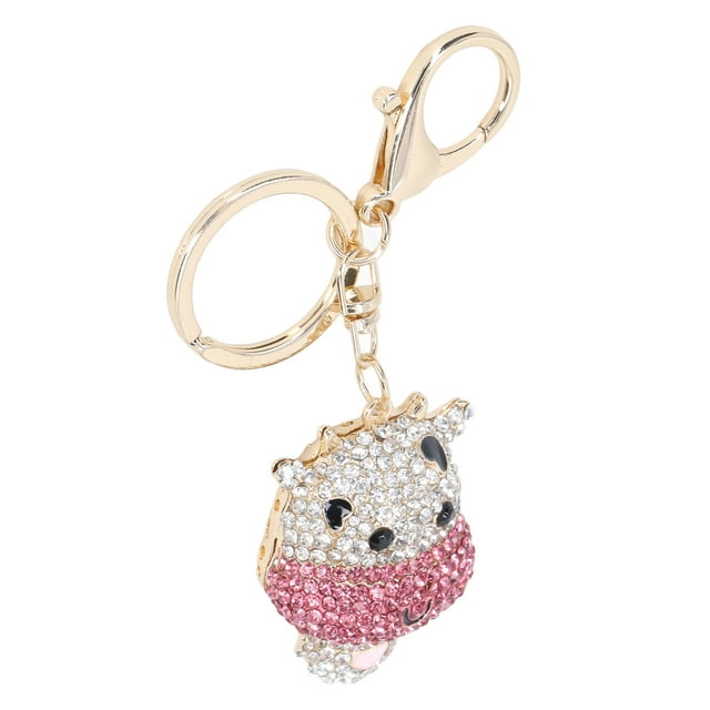 Keychainfor Women,Rhinestone Keychain Cute Cartoon Cute Keychain Rhinestone Keychain Built for the Future