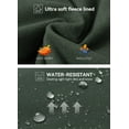 thumbnail image 3 of BALEAF Women's Winter Leggings Fleece Lined Waterproof Thermal Hiking Pants Warm Tights Running Gear Cold Weather Army Green 3XL, 3 of 6