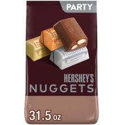 Pack of 2 - Hersheys Nuggets Assorted Chocolate, Christmas Candy Party Pack, 31.5 Oz Packaging May Vary