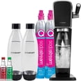 thumbnail image 1 of SodaStream Art Sparkling Water Maker Bundle (Black), with cO2, DWS Bottles, and Bubly Drops Flavors, 1 of 9