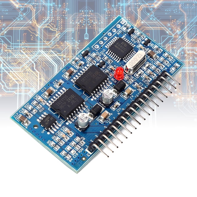 EG8010 Pure Sine Inverter Driver Module, Digital PWM Chip with Dead Zone Control 23.4KHz Carrier Frequency, 300nS,1.5uS Dead Time, RS232 Serial Communication, 12832 LCD Display,