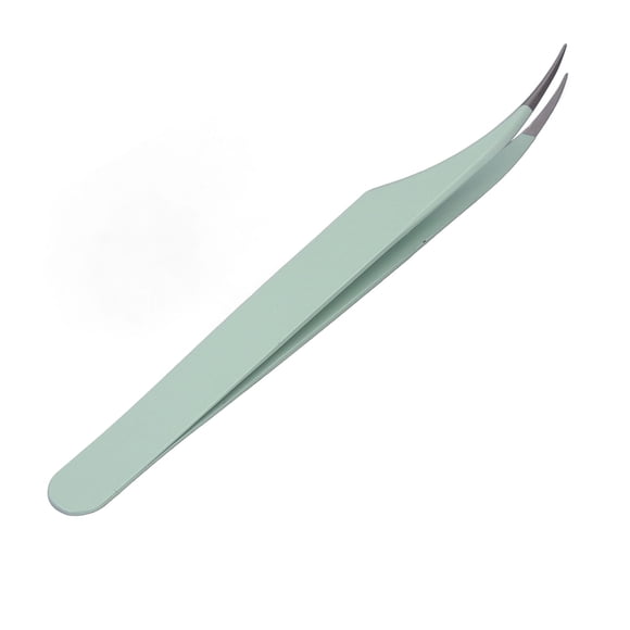 Pinzas para pestañas Acero inoxidable BuyWeek curvas