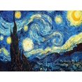 thumbnail image 2 of Kits de pintura de diamantes redondos completos Vincent Van Gogh-imagen de mosaico de noche estrellada Sywqhk Decoración hogareña, 2 of 2
