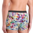 thumbnail image 4 of Kdxio Men's Boxer Briefs with Colorful Watercolor Dots Print - Comfortable and Breathable Underwear for Everyday Wear, 4 of 7