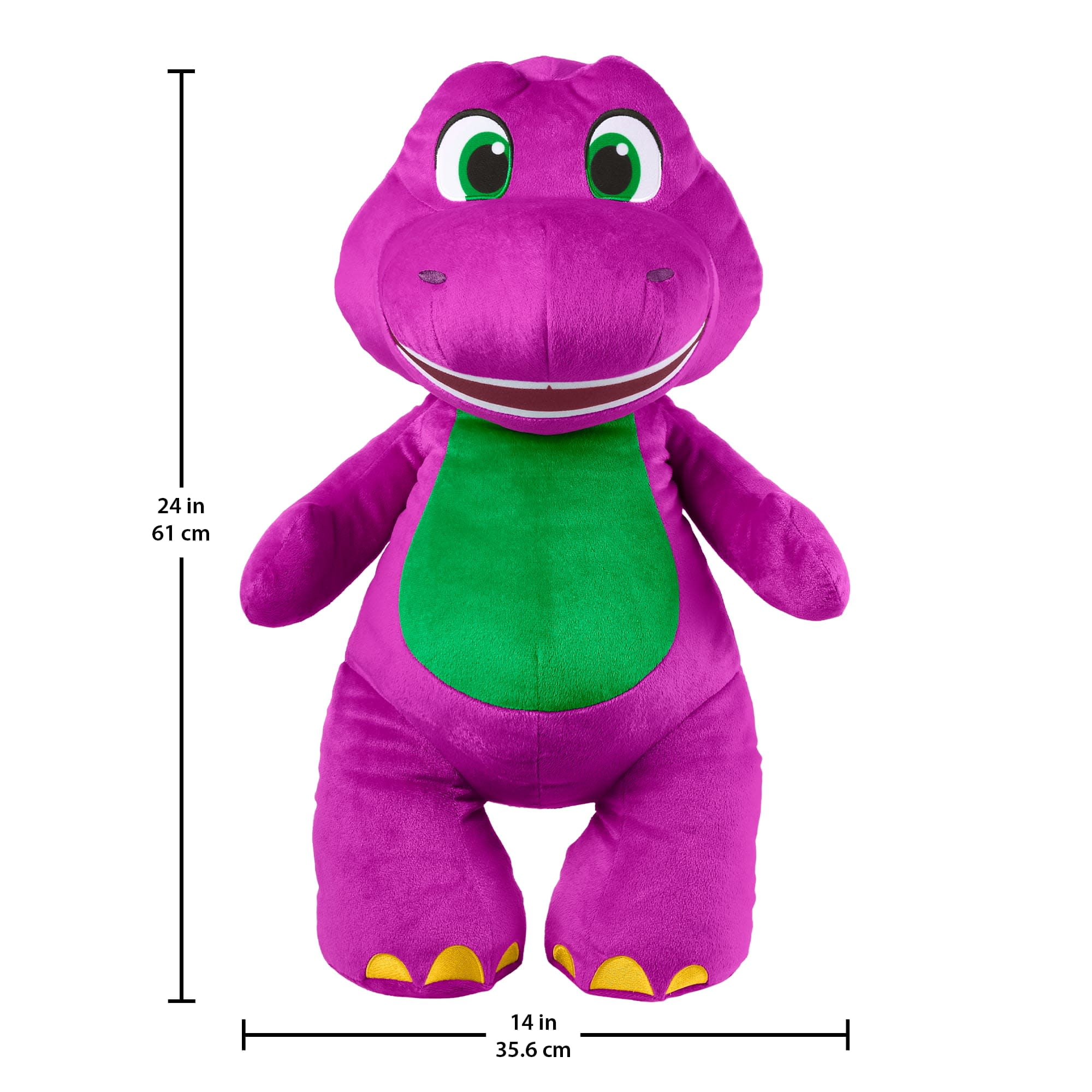 Fisher-Price Barney's World Jumbo Barney Plush, 26-inch Fisher-Price Barney's World Jumbo Barney Plush, 26-inch