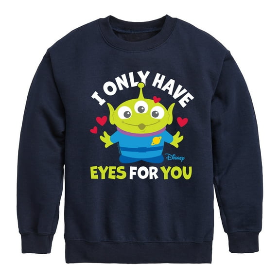 Toy Story - I Only Have Eyes For You - Toddler And Youth Crewneck Fleece Sweatshirt