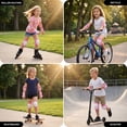 thumbnail image 5 of Kids/Youth Knee Pad Elbow Pads Guards Protective Gear Set for Roller Skates Cycling BMX Bike Skateboard Inline Skatings Scooter Riding Sports, 5 of 11