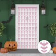thumbnail image 3 of Cortinas de Halloween con murciélagos, cortinas de puerta con flecos de aluminio, cortina de puerta con decoración de murciélagos para fiesta de Halloween, 3 of 5