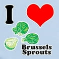 thumbnail image 2 of CafePress - I Heart (Love) Brussels Sprouts Infant Bodysuit - Baby Light Bodysuit, Size Newborn - 24 Months, 2 of 4