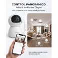 thumbnail image 2 of Cámara Seguridad Interior Inalámbrica 360 Visión Nocturna, 2 of 6