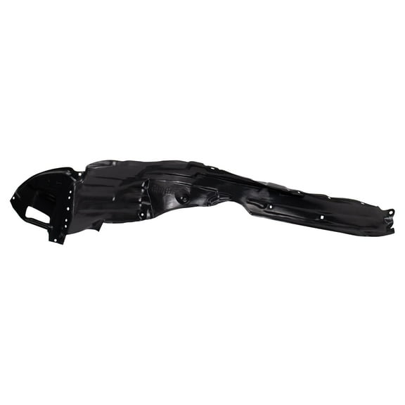 TRQ Front Left Inner Fender Liner Black Drivers Side Fits Select 2005-2008 Toyota Corolla TO1248119 TO1250118