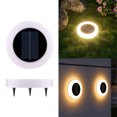 thumbnail image 2 of Xihbxyly Lámpara Solar de Pie, Versátil Luz Enterrada, Iluminación Exterior de Bajo Consumo, Resistente Al Agua, Ideal para Jardín, Ideal para Escaleras de Patio, Fácil Instalación, Juego de 2 Unidad, 2 of 7