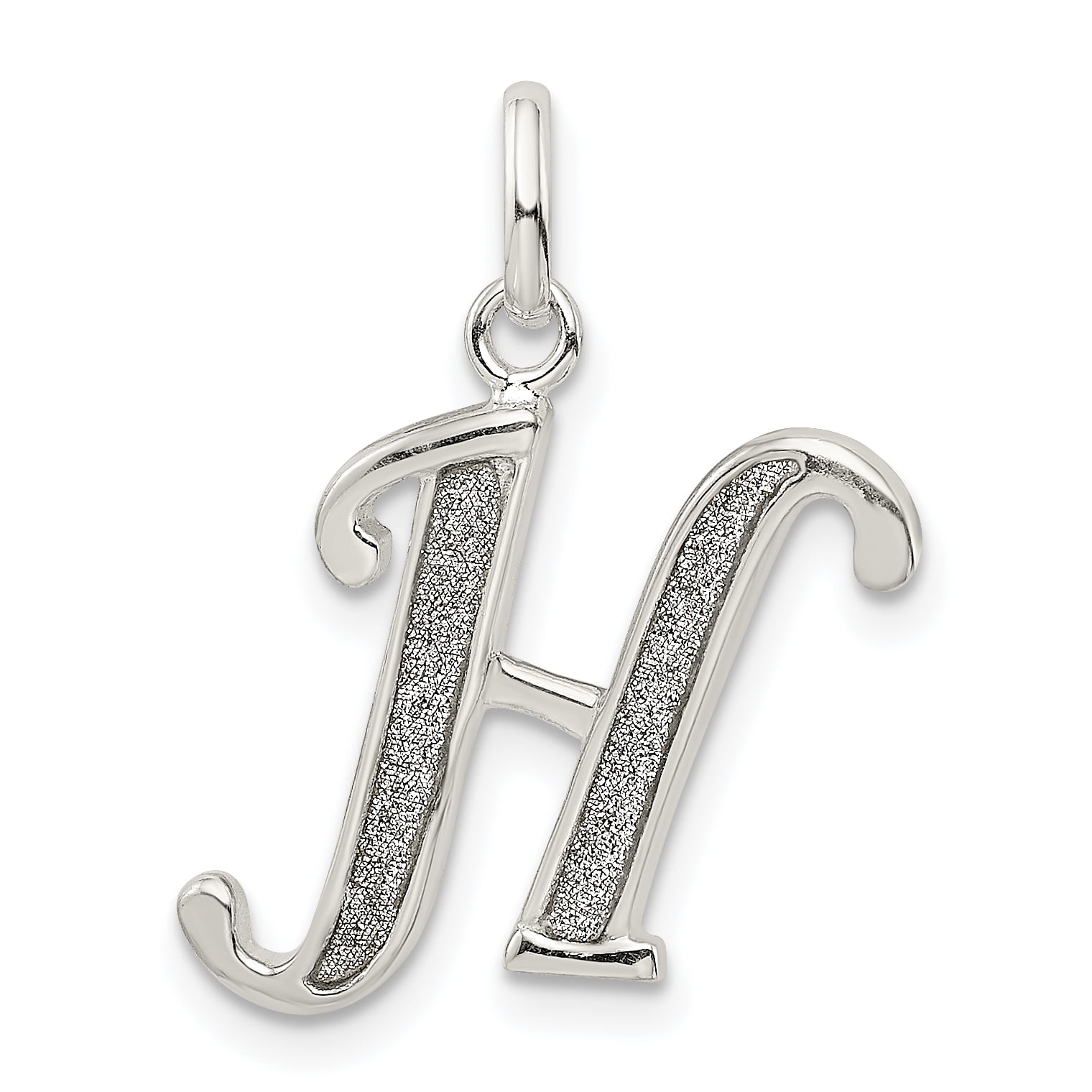 approximately 20 mm x 4 mm Sterling Silver Small Lengthened Polished Number Charm 8 Charm