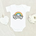 thumbnail image 2 of Luckiest Unisex Baby Clothes - St. Patrick's Day Luckiest Clothes - Cute Luckiest Rainbows Clothes, 2 of 4