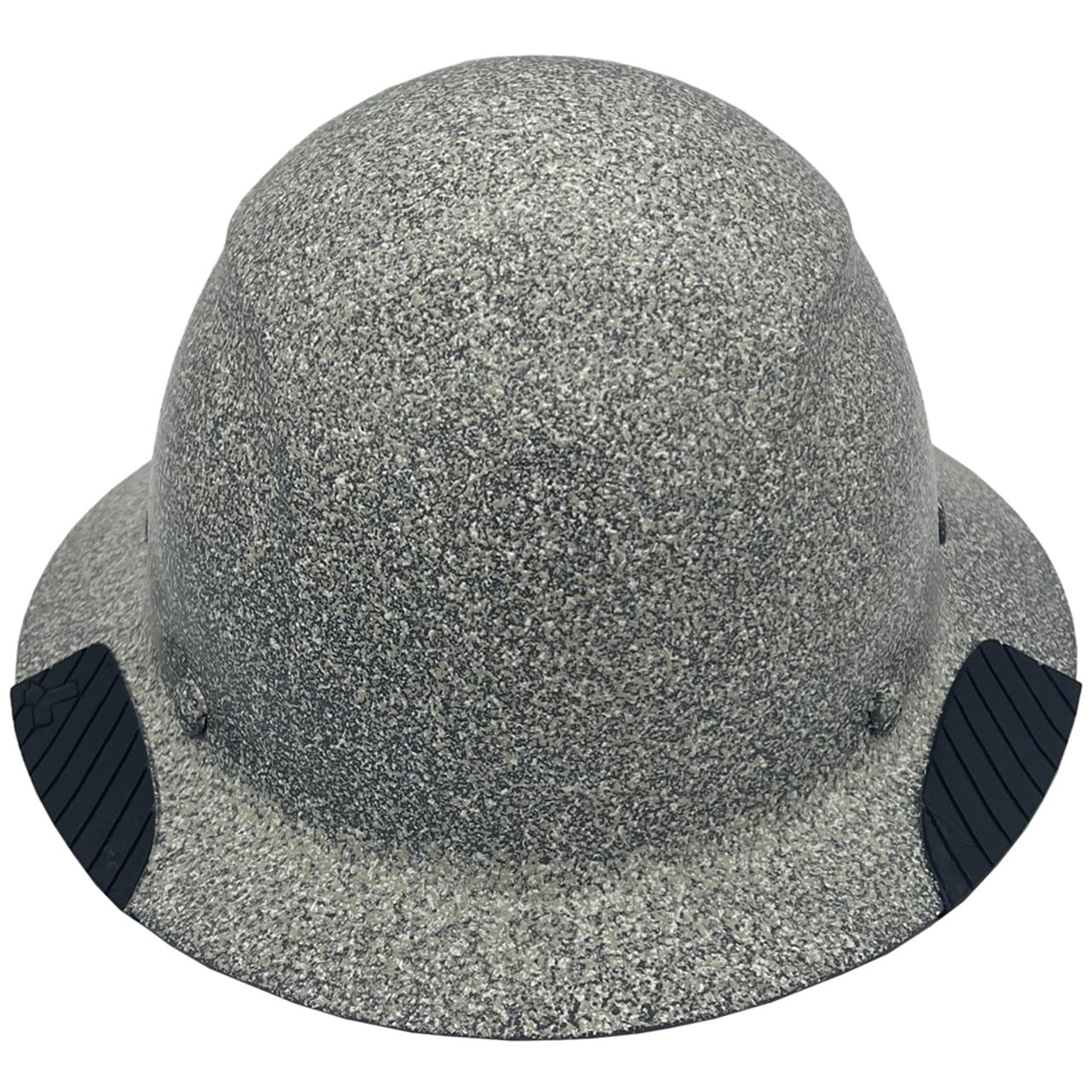 Lift Safety Actual Carbon Fiber Hard Hat - Full Brim Textured White Stone