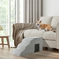 thumbnail image 2 of Ktaxon 5-Step Dog Stairs for High Bed, Non-Slip Pet Steps with Removable Washable Cover for Small Dogs & Cats, Grey, 2 of 7