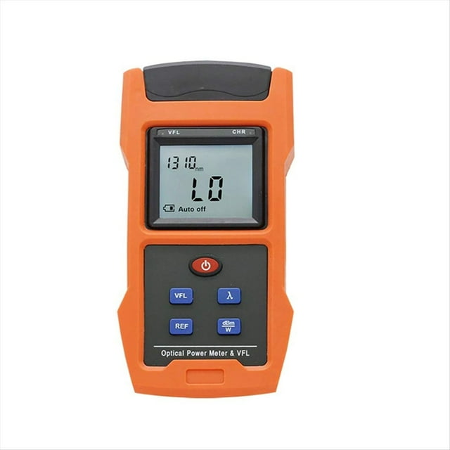 Medidor de Potencia Óptica con Función Combinada de Localizador Visual de Fallas, Comprobador de Luz de Fibra Óptica con Batería Recargable -50 DB