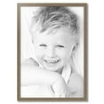 thumbnail image 2 of ArtToFrames 28x40 inch Aged White Gold Picture Frame, Silver Wood Poster Frame (2036), 2 of 7