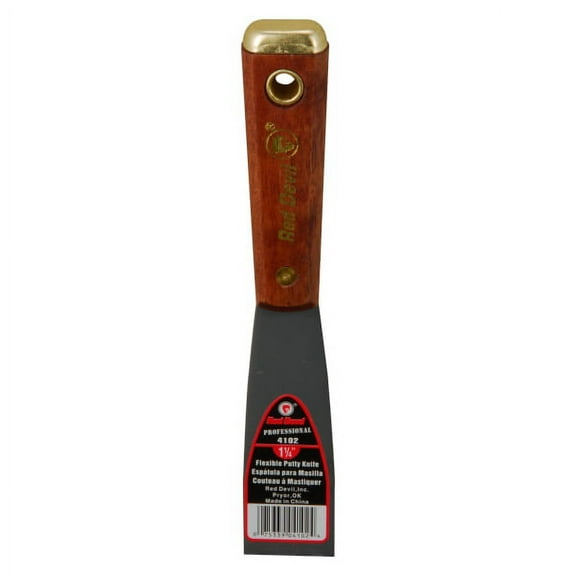 Red Devil 4100 Pro Series Putty Knife, 1-1/4" Width, Flexible