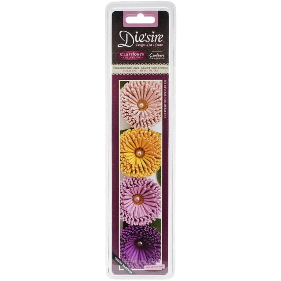 Die'sire Classiques 3D Flower Metal Die Fringed Flower-Large