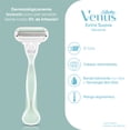 thumbnail image 2 of Cartucho Rastrillo Mujer Gillette Venus Extra Suave Sensitive con Aloe 2 pzas, 2 of 5