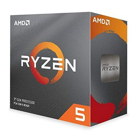 AMD Ryzen 5 3600 6-Core, 12-Thread Unlocked Desktop Processor with Wraith Stealth Cooler