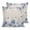 Blue, Beige, Brown, variant on Pillow Covers 16x16 Set of 2, Blue Hydrangea Throw Pillow Covers Decorative Couch Cushion Cover, Farmhouse Floral Butterflies Rustic Beige Microfiber Soft Pillowcases for Bedroom Living Room Sofa