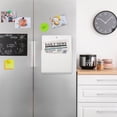 thumbnail image 4 of Paquete de 6 Soportes de Archivos Magnéticos, Organizador de Archivos Magnéticos para Refrigerador, Gabinetes, Revistas, Correo, Blanco, 4 of 7