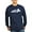 Navy, variant on CafePress - Motocross Long Sleeve Dark T Shirt - Long Sleeve Dark T-Shirt