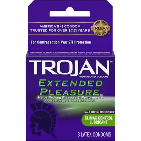 Trojan Extended Pleasure 3pk