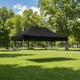 thumbnail image 5 of Ilios Innova | Toldo Plegable Negro 3x4.5 Carpa para Exteriores Resistente al Clima, Impermeable, Estructura de Hierro y Tela Oxford 600D., 5 of 9