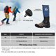 thumbnail image 3 of TFixol Polainas para piernas con forro polar, impermeables, ajustables, antidesgarros, para botas de nieve, 3 of 8