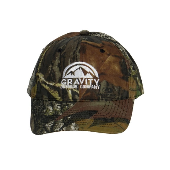 Logo Tree Hunting Fitted Baseball Cap - Leaf L/XL