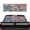 Vibrant Floral Theme, variant on Uourmeti American Flag Wolf Print Pickup Truck Rear Window Decal 66.9 x 22.4 Inch, Waterproof Perforated Vinyl Sticker for Most Pickup Models