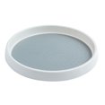 thumbnail image 2 of Estante de almacenamiento de especias con rotación de 360 ​​grados, bandeja giratoria, soporte para tarros de condimentos (gris L) Likrtyny Libre de BPA, 2 of 4